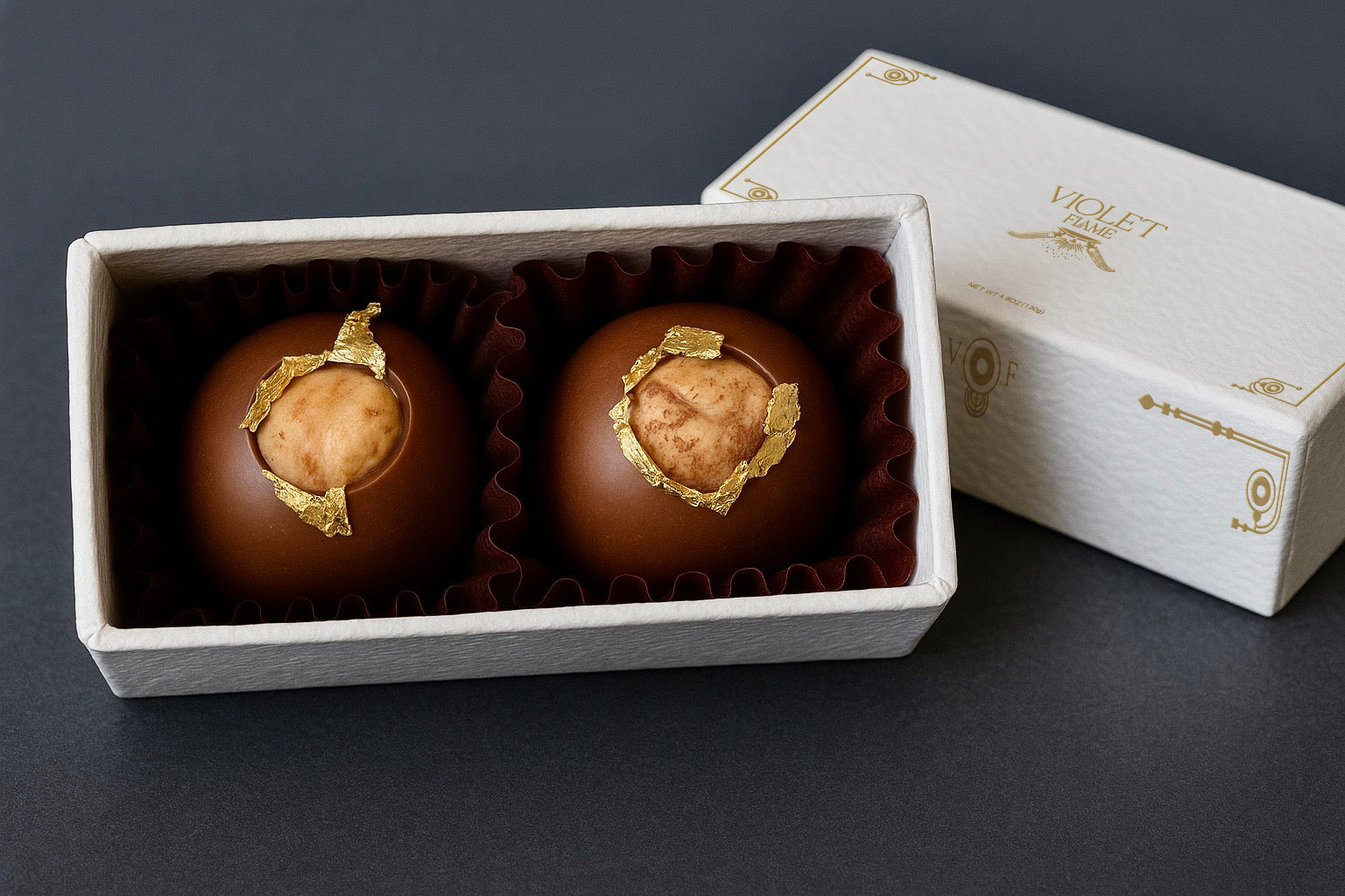 Gianduia 2 Pc Truffles