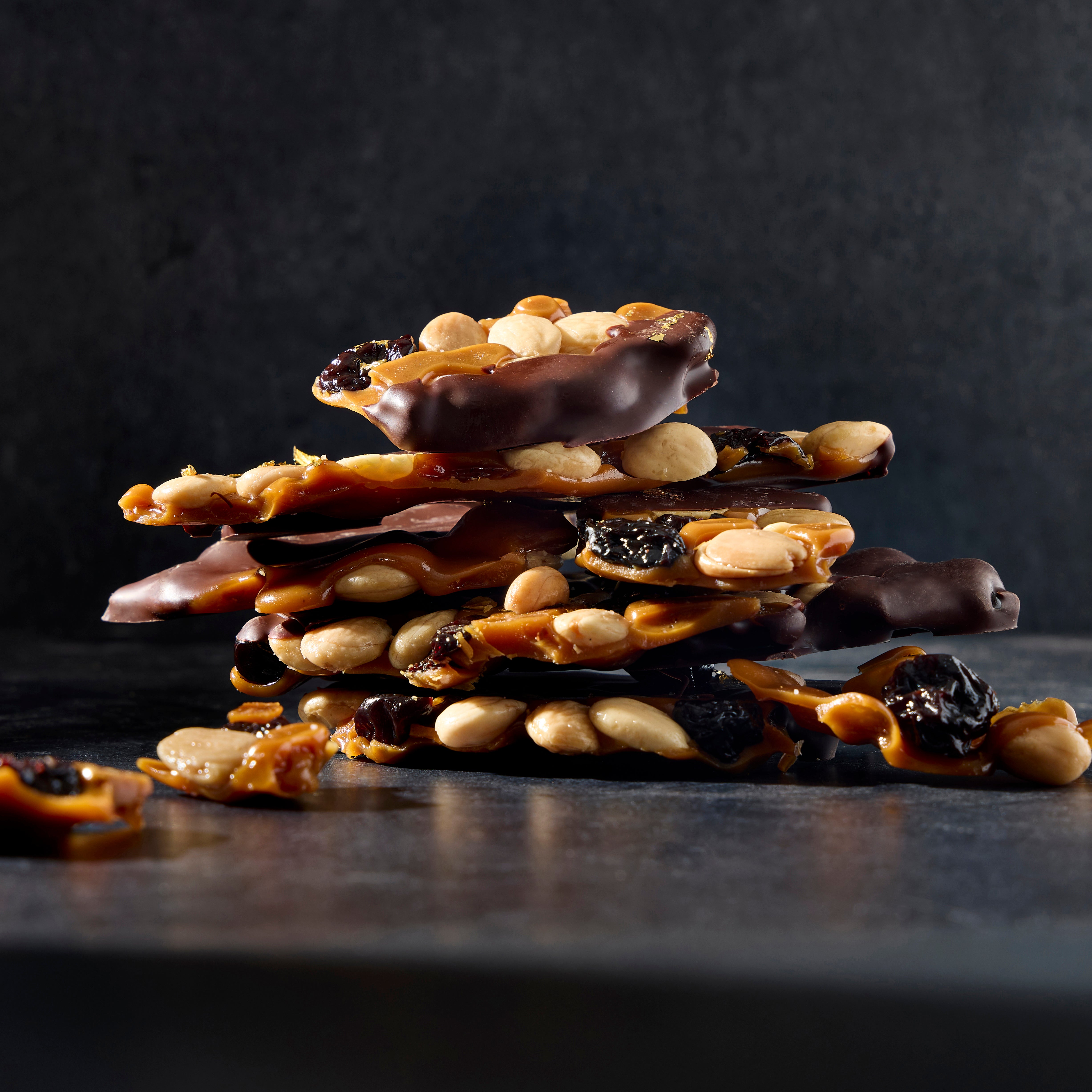 Tart Cherry, Spanish Marcona Kokuto Black Sugar Toffee 1LB.