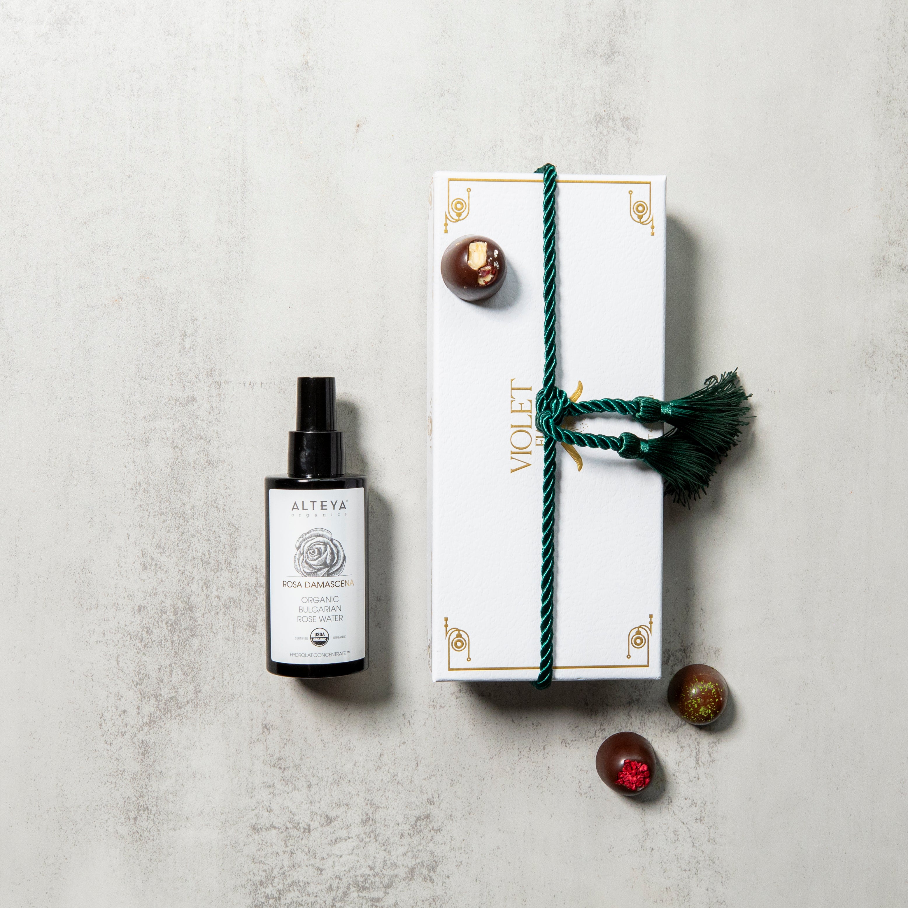 Seeker Truffles and Bulgarian Rose Hydrosol