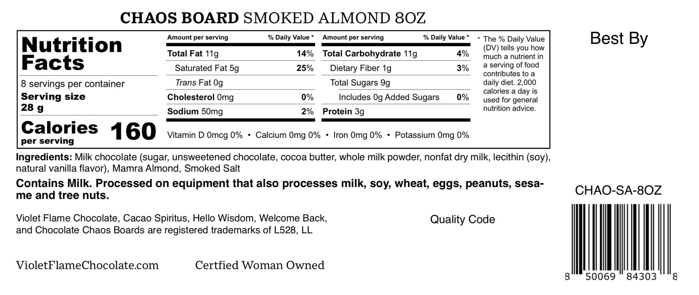 SMOKED ALMOND CHAOS BOARDS
