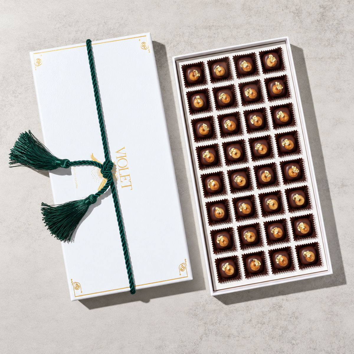 32-Piece Dark Chocolate Gianduia Collection