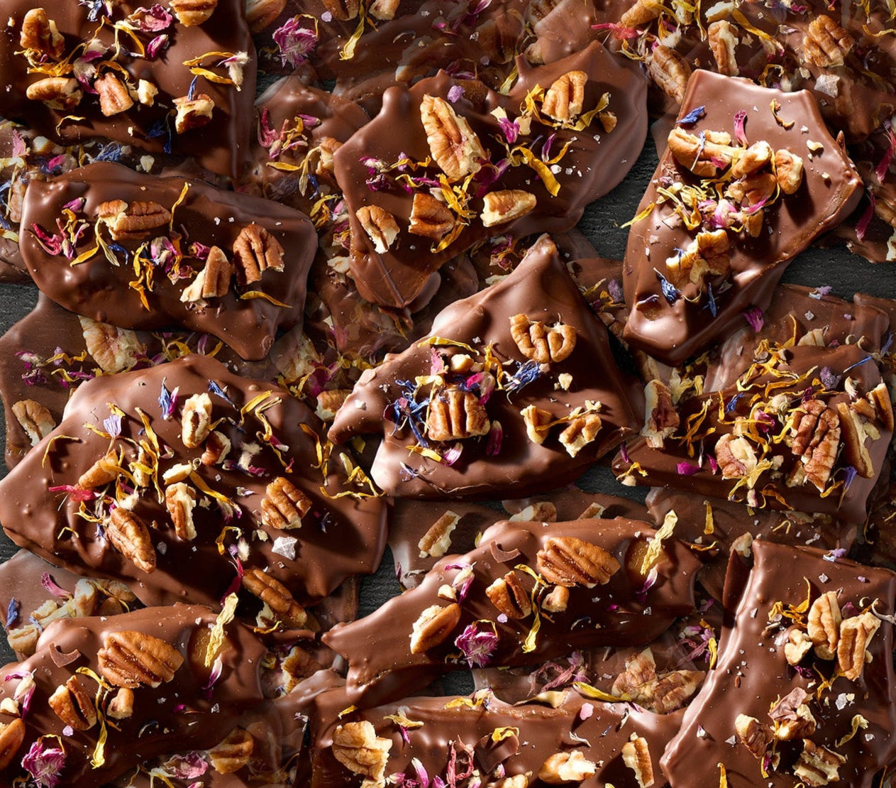 THE SHEILA : ORGANIC SPROUTED PECANS, KOKUTO BLACK SUGAR TOFFEE